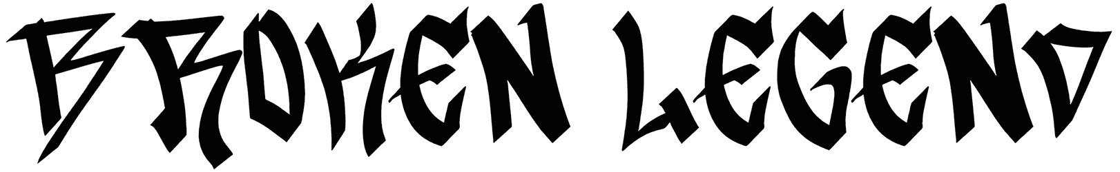 Broken Legend Font