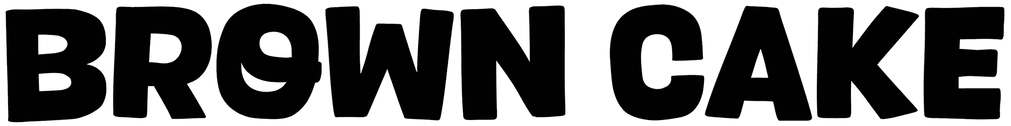 Brown Cake Font