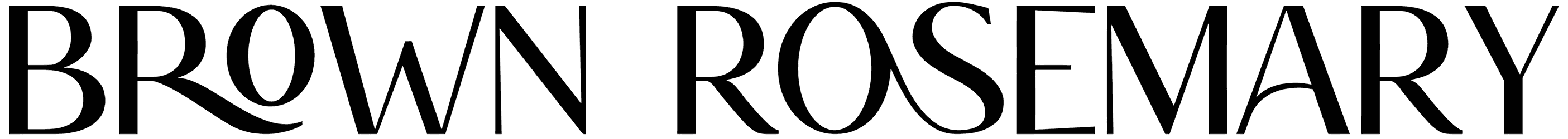 Brown Rosemary Font