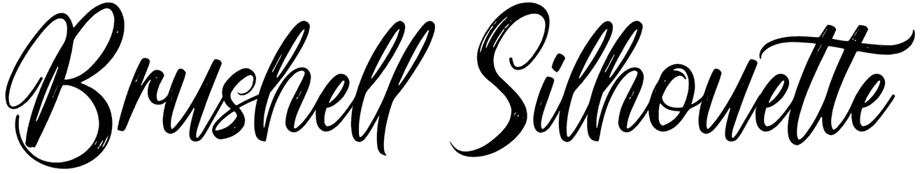Brushell Silhouette Font