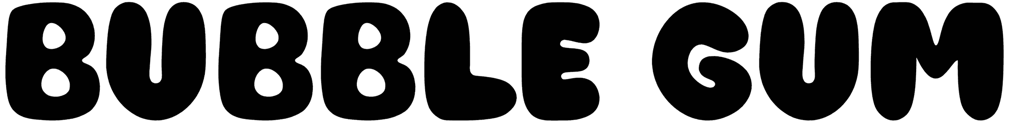 Bubble Gum Font