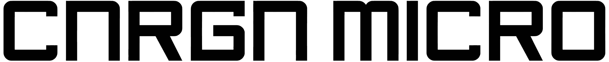 CNRGN Micro Font