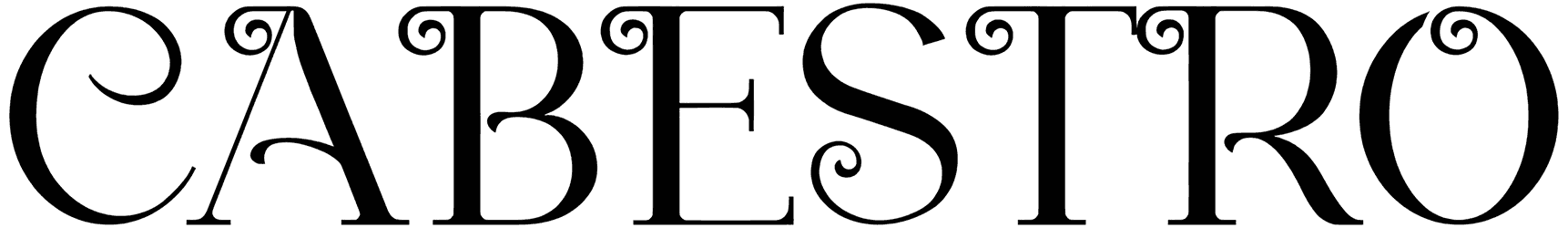Cabestro Font