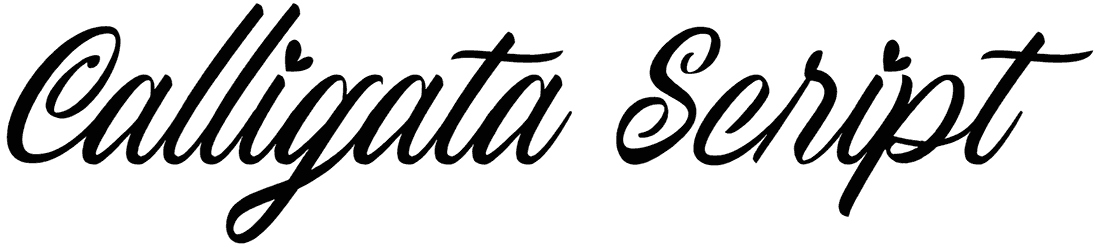 Calligata Script Font