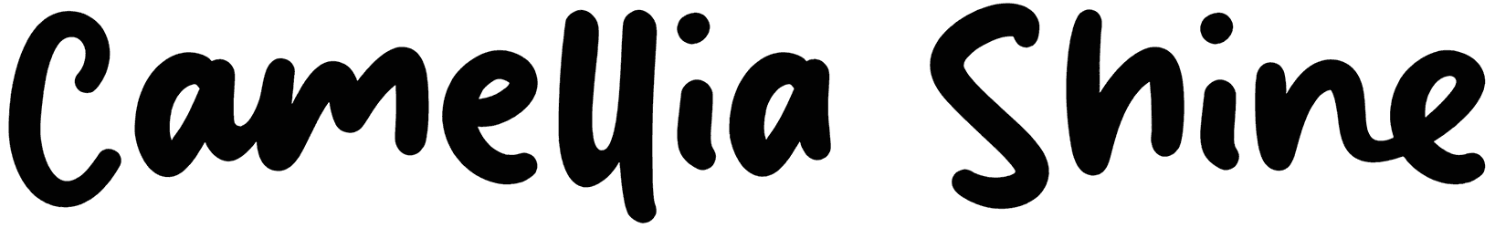 Camellia Shine Font