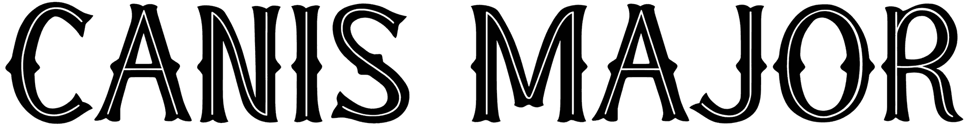 Canis Major Font