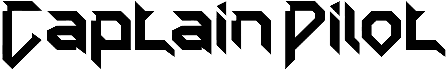 Captain Pilot Font