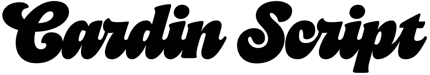 Cardin Script Font