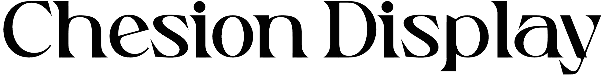 Chesion Display Font