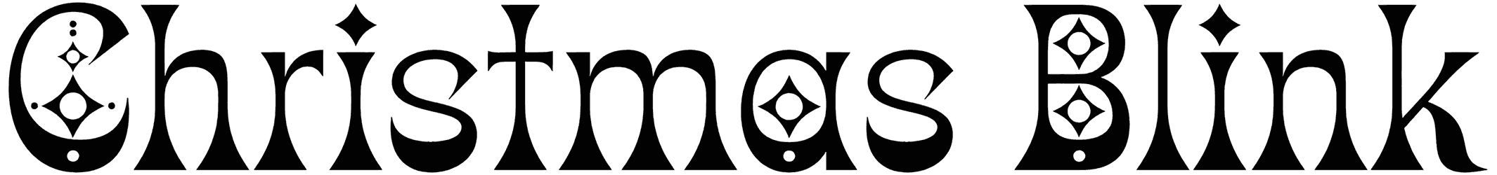Christmas Blink Font