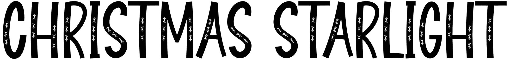 Christmas Starlight Font