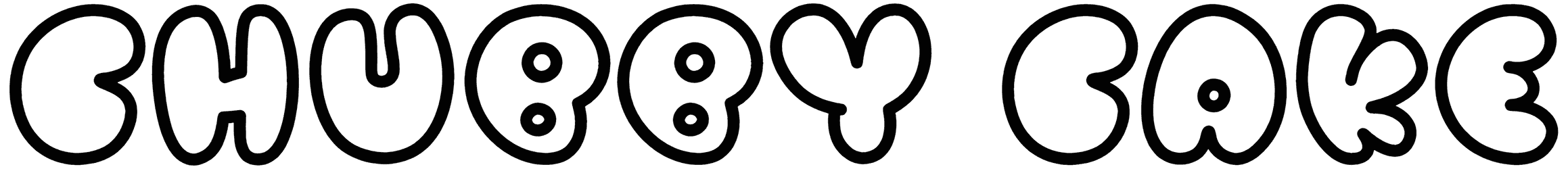 Chubby Cake Font