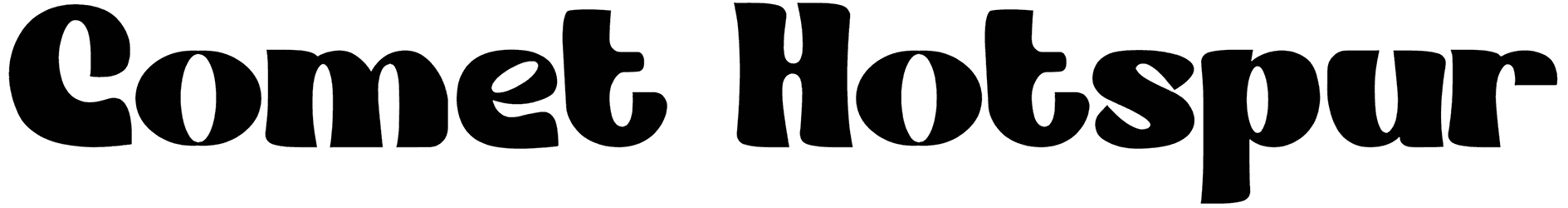 Comet Hotspur Font