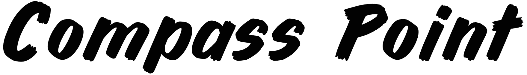 Compass Point Font