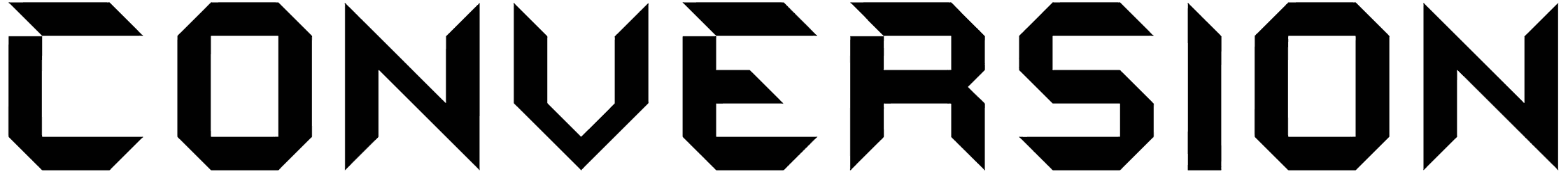 Conversion Font
