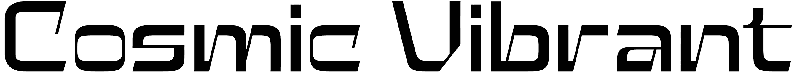 Cosmic Vibrant Font
