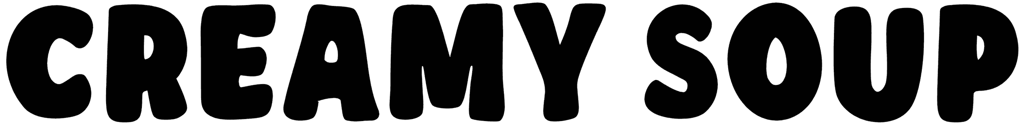 Creamy Soup Font