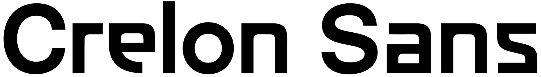 Crelon Sans Font