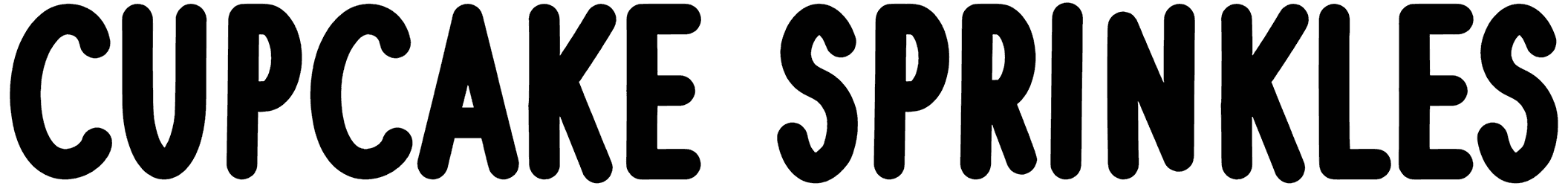 Cupcake Sprinkles Font