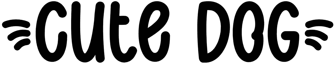 Cute Dog Font