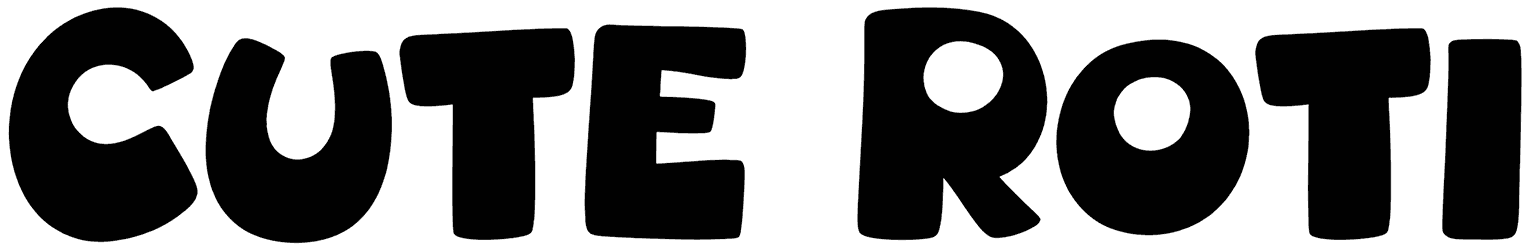 Cute Roti Font