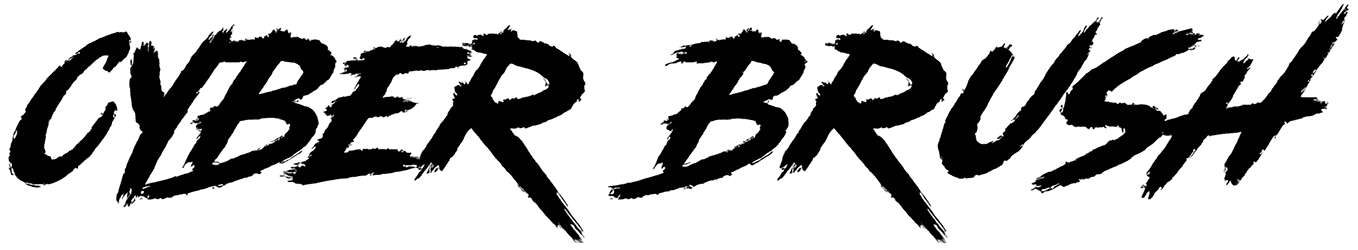 Cyber Brush Font
