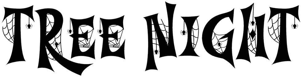 Decorative Tree Night Font