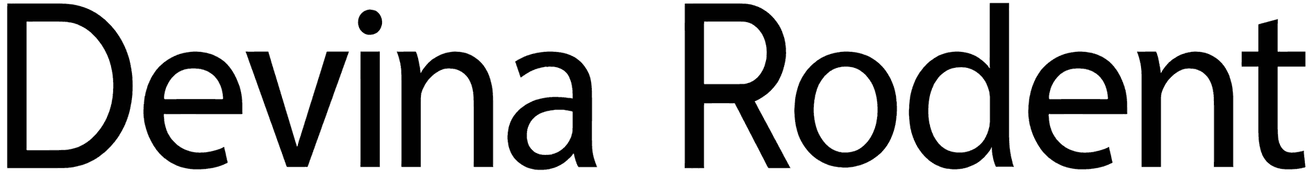 Devina Rodent Font