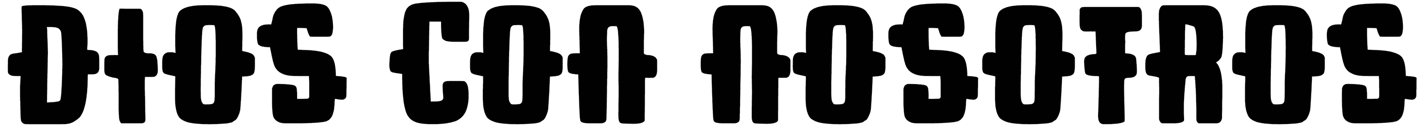 Dios Con Nosotros Font