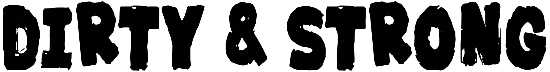 Dirty Strong Font