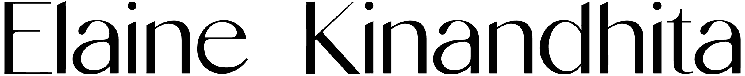 Elaine Kinandhita Font