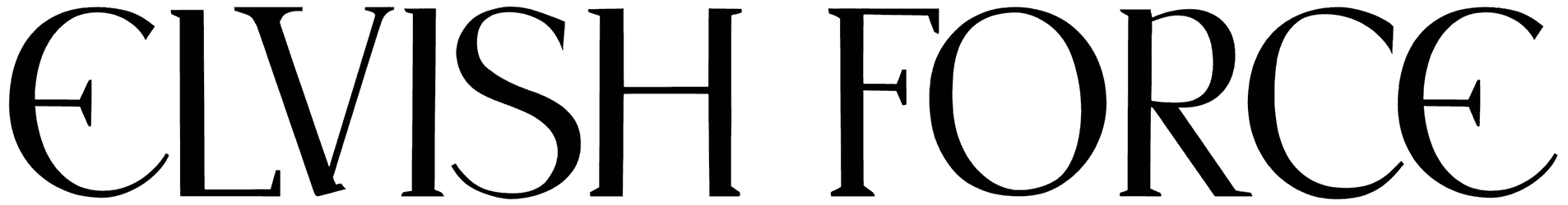 Elvish Force Font