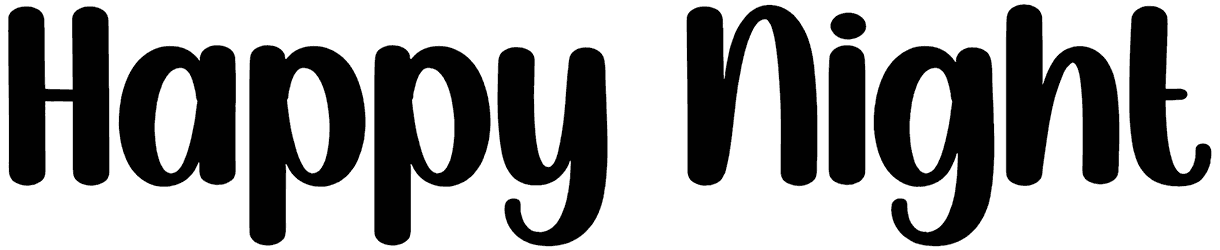 Happy Night Font