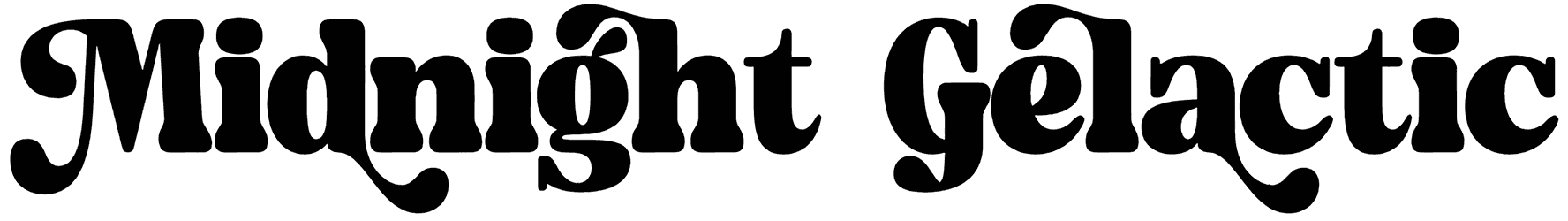 Midnight Gelactic Font