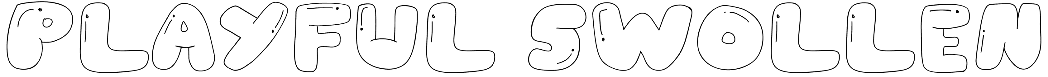 Playful Swollen Font