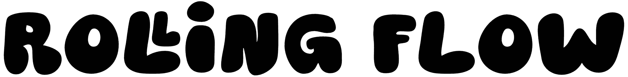 Rolling Flow Font