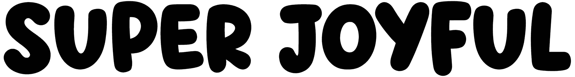 Super Joyful Font