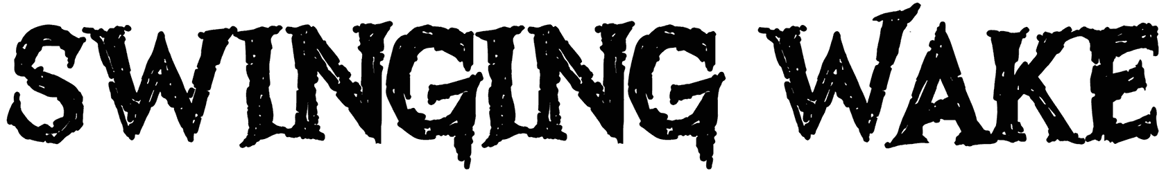 Swinging Wake Font
