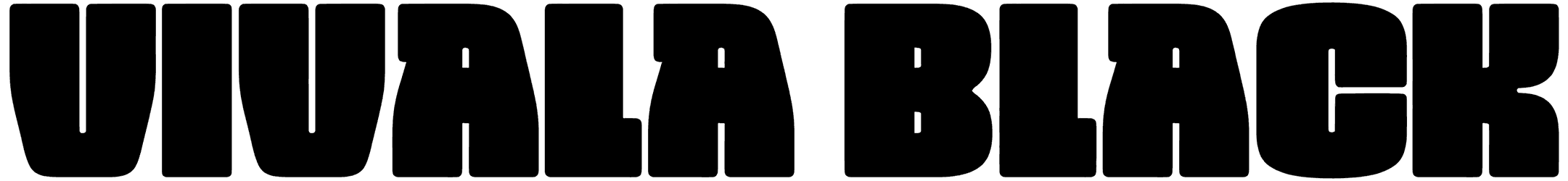 Vivala Black Font