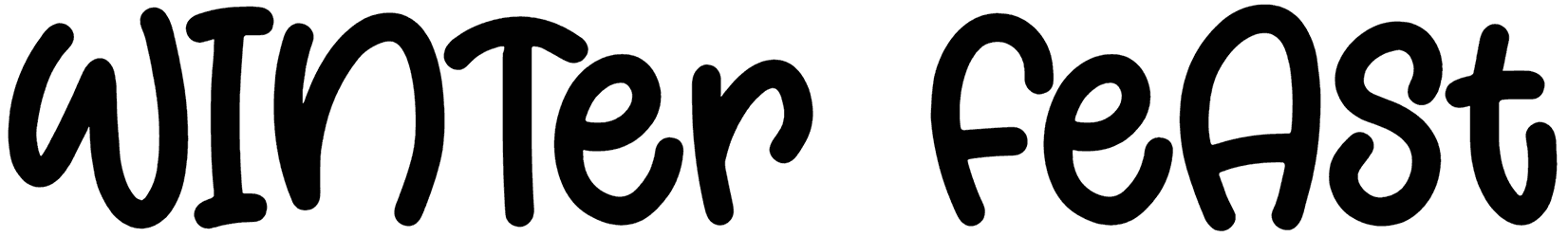 Winter Feast Font