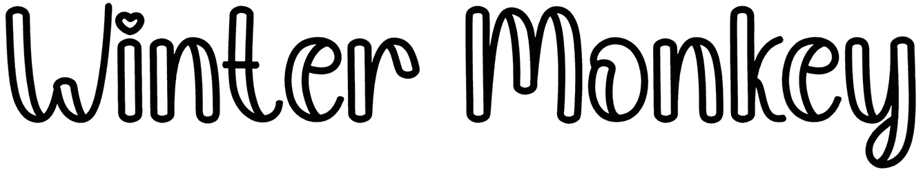Winter Monkey Font