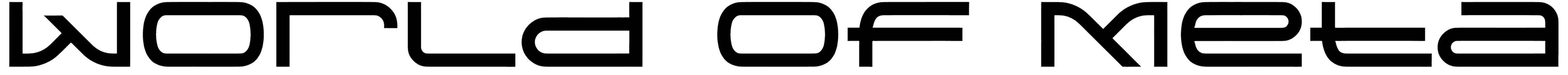 World Of Meta Font