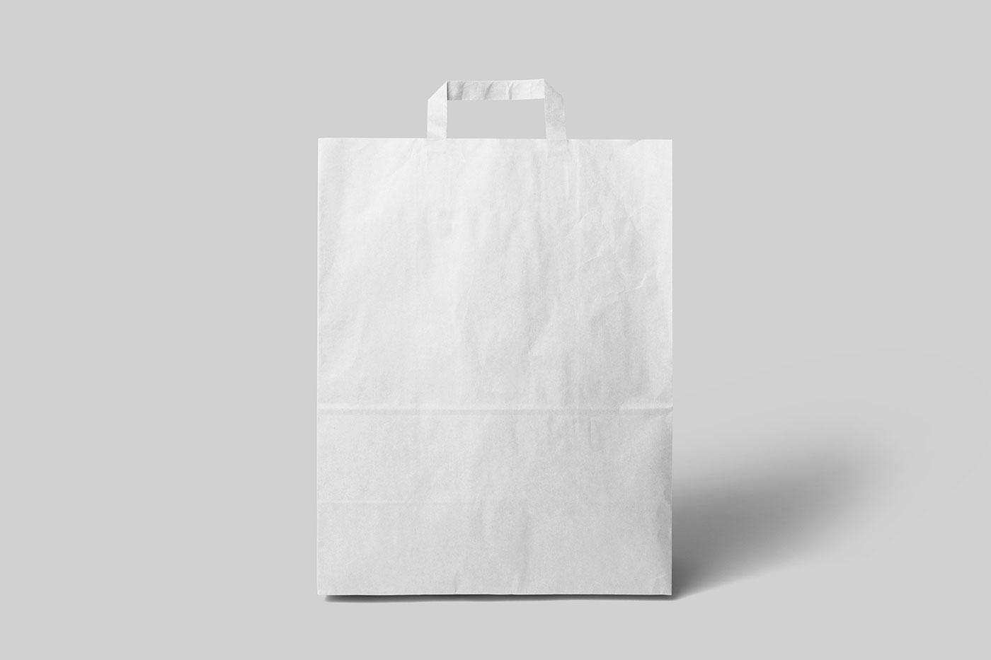 Free Big Paper Bag Mockup PSD Template