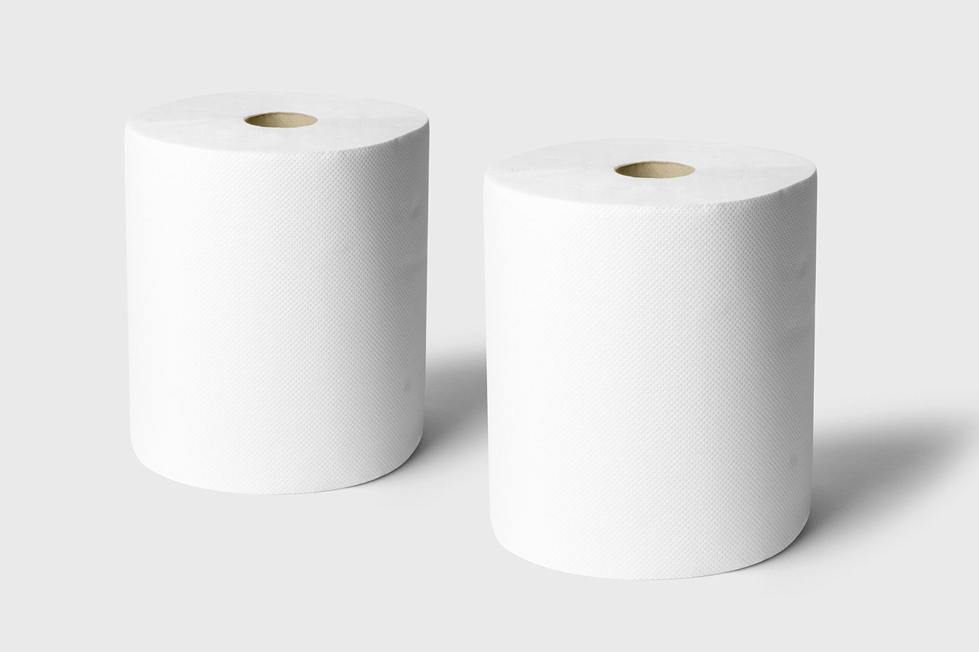 Free Big Paper Towel Mockups PSD Template