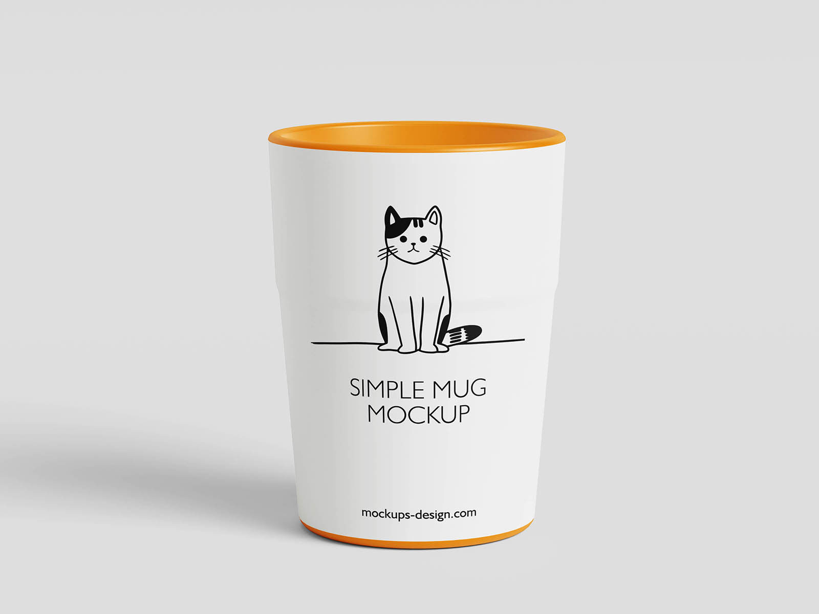 Free Gift Ready Mug Mockup PSD Template