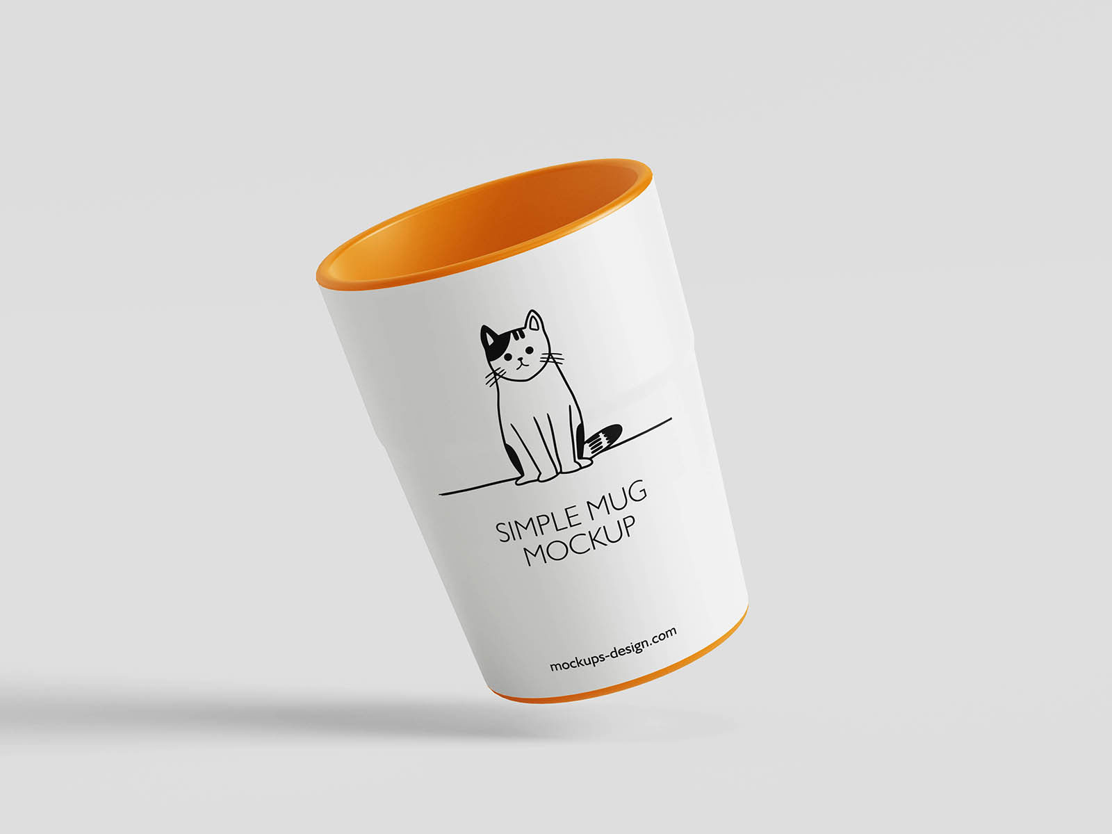 Free Gift Ready Mug Mockup PSD Template