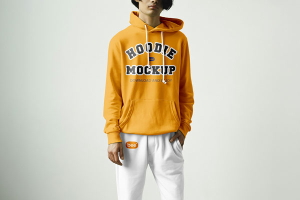 Free Men Traksuit Mockup PSD Template