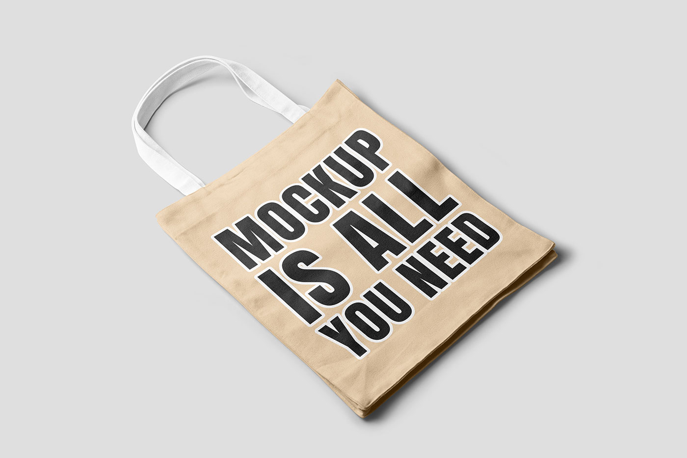 Free Perspective Tote Bag Mockup PSD Template