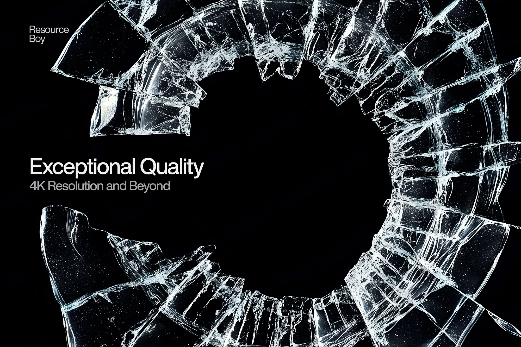 250 Broken Glass Photoshop Brushes preview 3