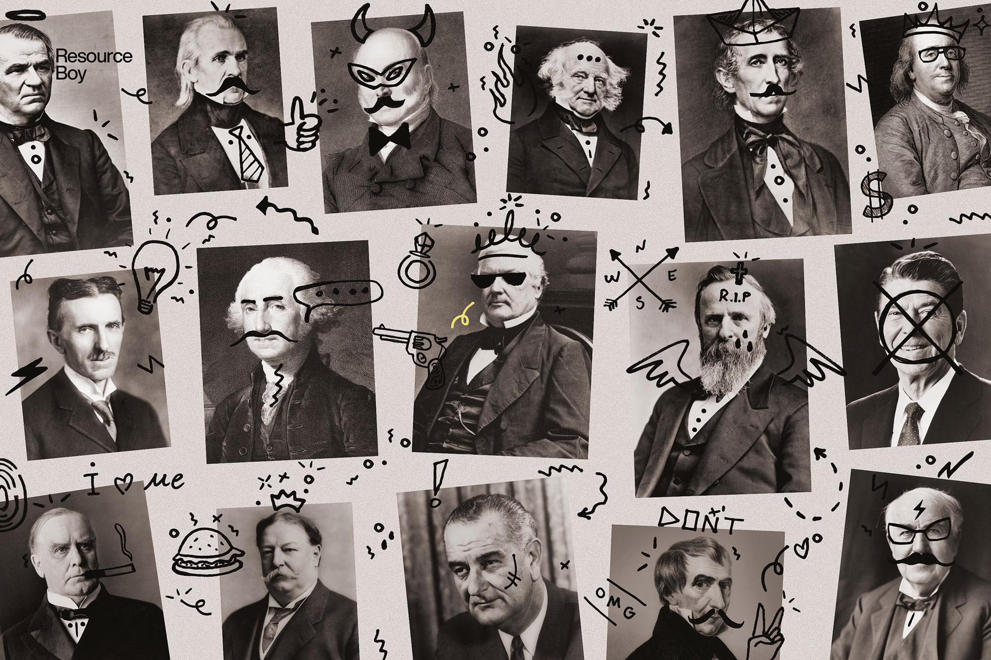 1000+ Doodle Photoshop Brushes preview